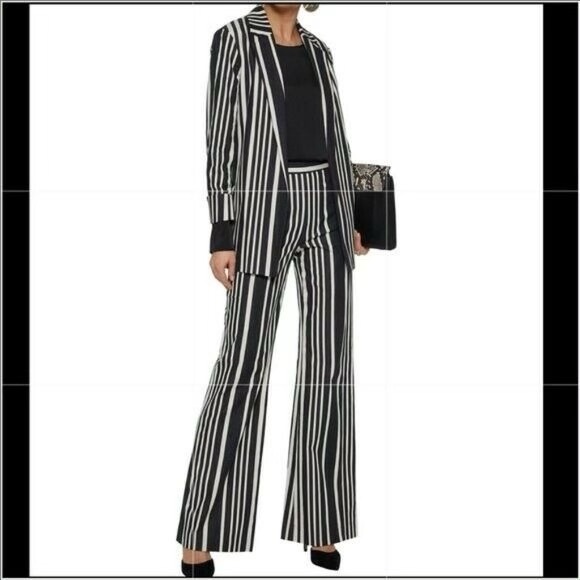 NWOT [Alice + Olivia] Striped Blazer Jacket XS - Picture 2 of 5